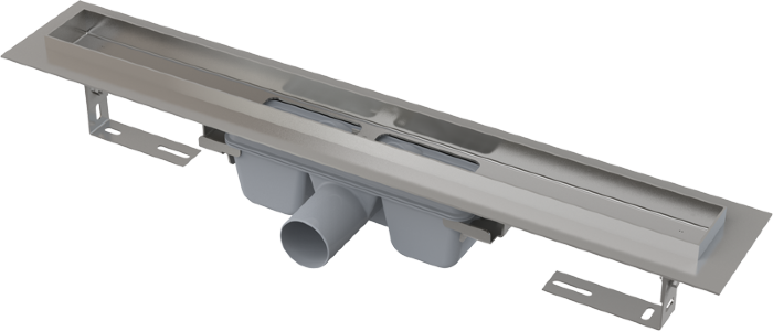 APZ6-550 Professional ВОДООТВОДЯЩИЙ ЖЕЛОБ С ПОРОГАМИ ДЛЯ ЦЕЛЬНОЙ РЕШЕТКИ