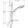Душевой гарнитур Hansgrohe Croma 100 Vario/Unica’C 65cm 27772000