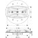 Верхний душ Hansgrohe Raindance Rainmaker с подсветкой 28404000