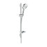 Душевой гарнитур Hansgrohe Raindance Select 120 3jet 65 (хром/белый) 26620400