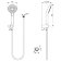 Душевой комплект Ideal Standard Idealrain Evo Diamond L3 B2240AA