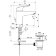 Смеситель для раковины Ideal Standard Ceraflex с донным клапаном B1712AA