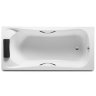 Акриловая ванна Roca BeCool 170x80 с ручками ZRU9302852