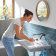 Смеситель для раковины Hansgrohe Novus 195 71127000 (внешняя часть)