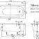 UBQ 170 OBE 2V-01 OBERON Solo Ванна 170x75, с ножками, белая, материал кварил Quaryl®, вкл. сверло для перелива