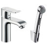 Набор для биде, со сливным клапаном Push-Open Hansgrohe Metris 31285000