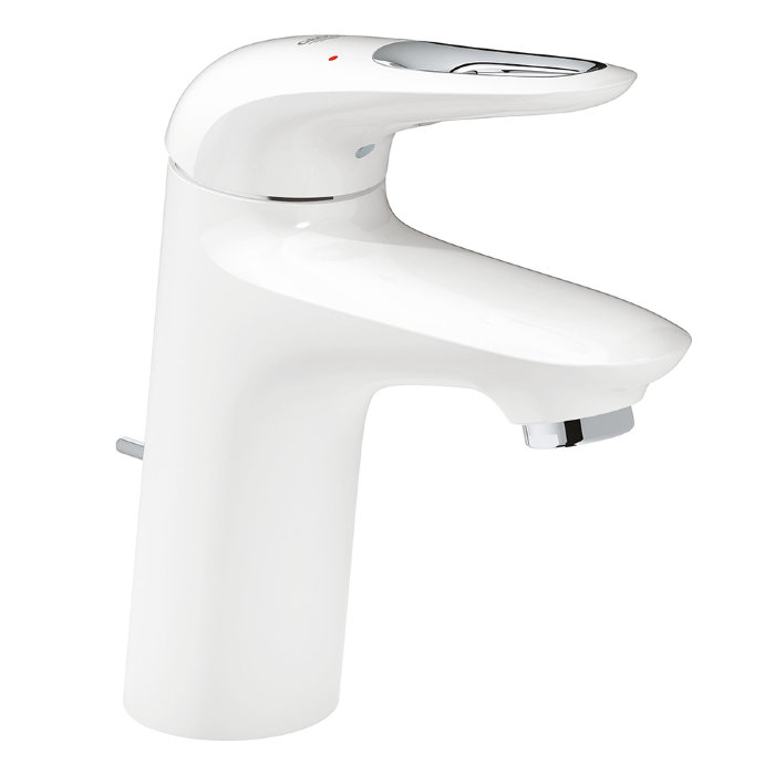 Смеситель для раковины Grohe Eurostyle Белая луна с донным клапаном 33558LS3