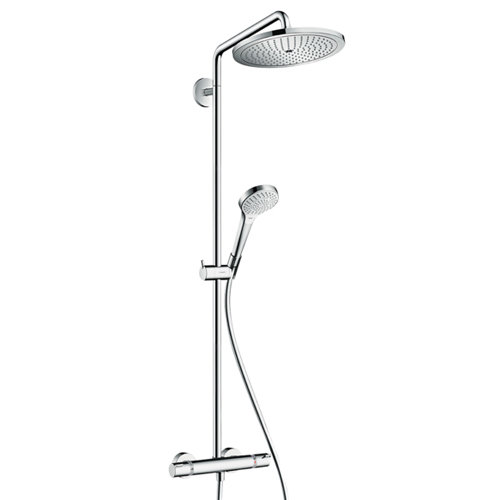 Hansgrohe Croma Select 280 Air 1jet Showerpipe 26790000 hansgrohe-croma-select-280-air-1jet-showerpipe-26790000