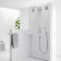 Ручной душ Hansgrohe PuraVida 120 baton 1jet белый/хром 28558400