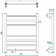 Полотенцесушитель электрический Grota Estro 53x60