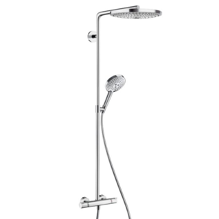 Душевая стойка Hansgrohe Raindance Select 300 2jet Showerpipe хром 27133000