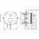 Скрытая часть Ideal Standard EasyBox A1000NU