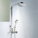 Душевая стойка Hansgrohe Raindance Select Push 300 3jet Showerpipe белый/хром 27127400