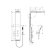 Душевая система Hansgrohe Raindance Lift матовый хром 27008000